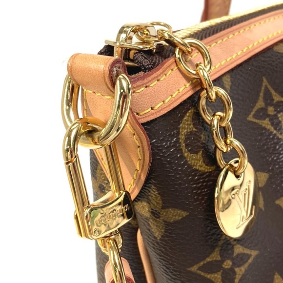 Louis Vuitton Monogram Palermo PM Shoulder Bag Tote Bag Brown - Picture 3 of 10